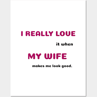 Funny Sayings Makes Me Look Good Graphic Humor Original Artwork Silly Gift Ideas Posters and Art